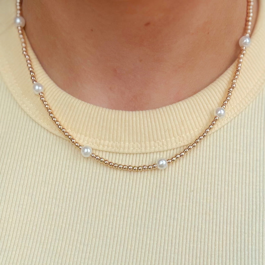 Grace and Pearl Necklace