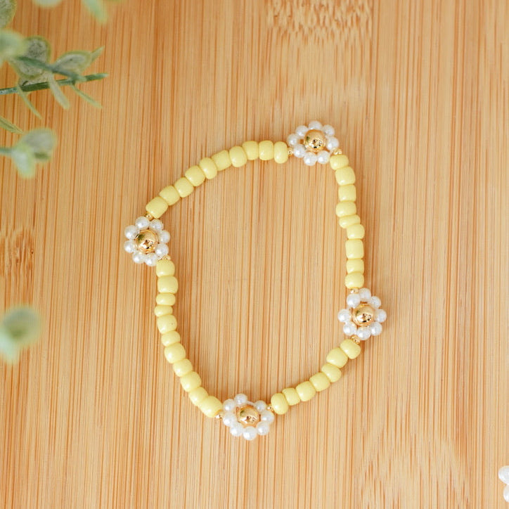Flourish Flower Bracelet