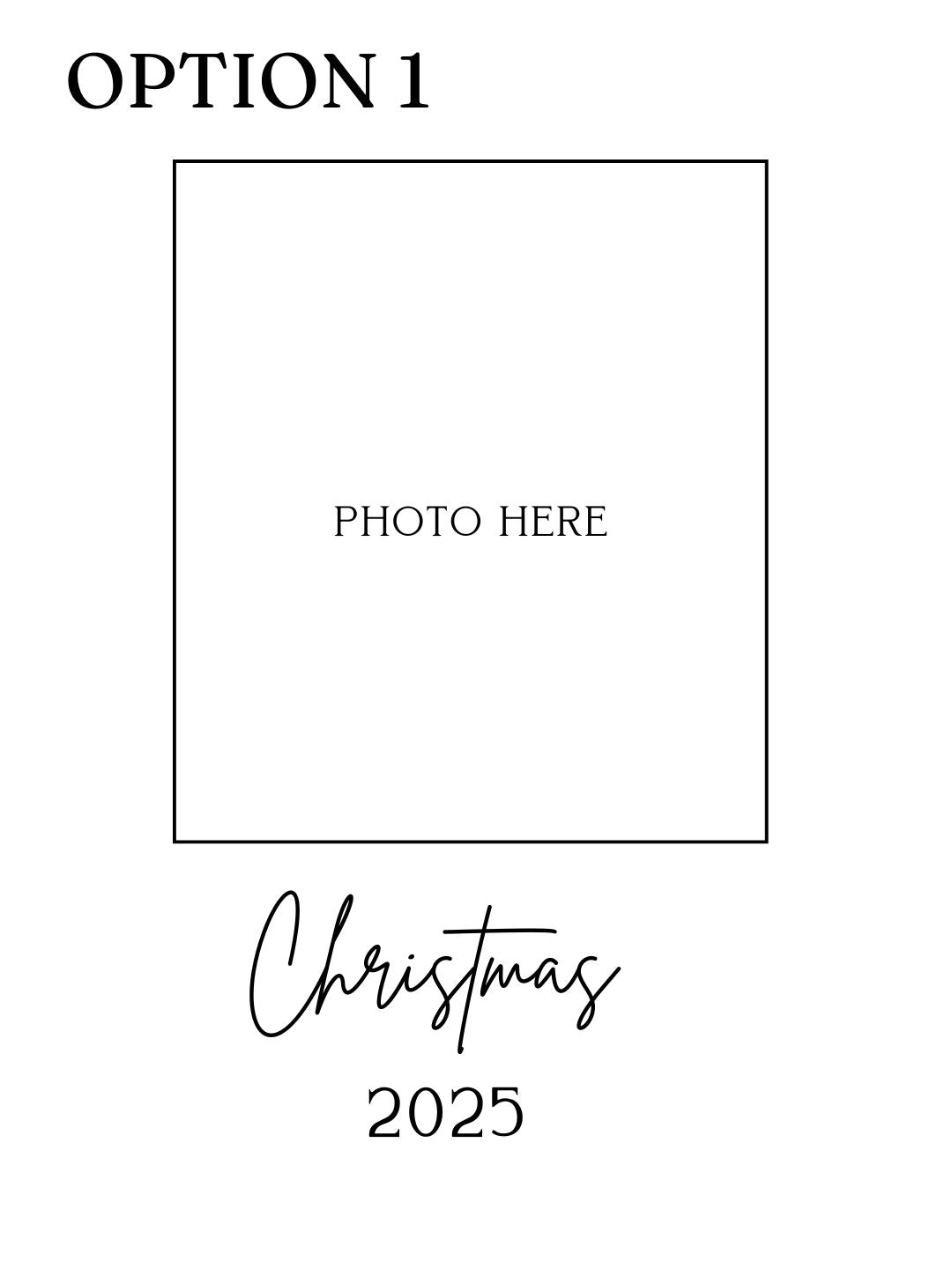 Custom Photo Gold Frame Ornament