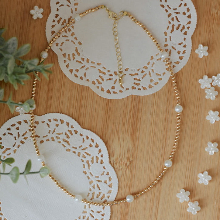Grace and Pearl Necklace