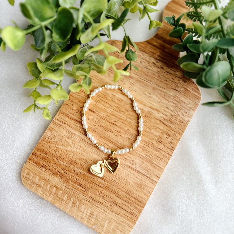 The Cherished Heart Locket Bracelet