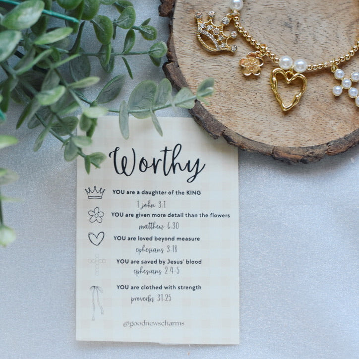 Worthy Charm Bracelet